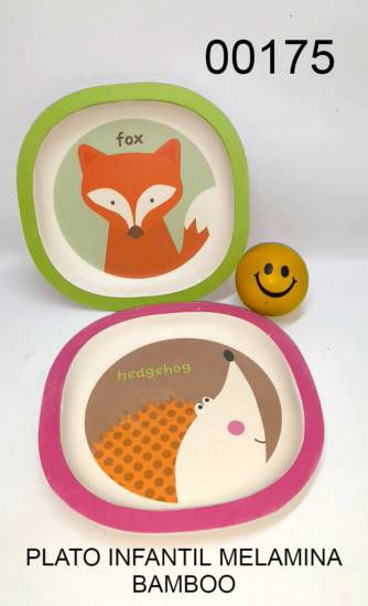 Imagen de PLATO INFANTIL MELAMINA BAMBOO 2.26